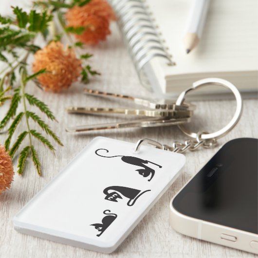 3 cats キーホルダー (正面右)