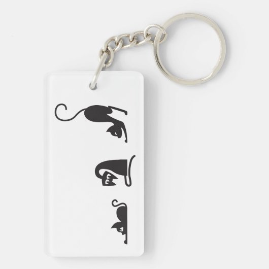 3 cats キーホルダー (裏面)