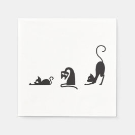 3 cats スタンダードカクテルナプキン