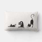 3 cats ランバークッション (裏面)