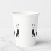 3 cats 紙コップ (右)