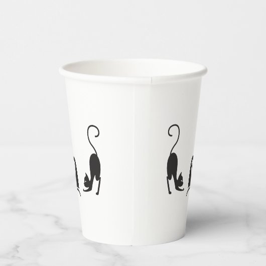 3 cats 紙コップ (右)