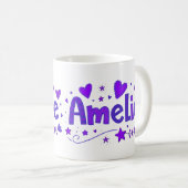 3 Color amelie 3 コーヒーマグカップ (正面右)