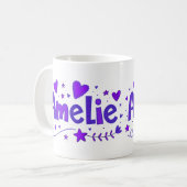 3 Color amelie 3 コーヒーマグカップ (正面左)