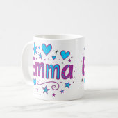 3 Color Emma 1 コーヒーマグカップ (正面左)