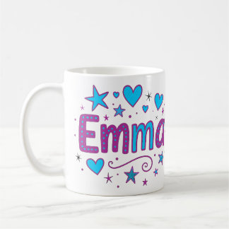 3 Color Emma 1 コーヒーマグカップ