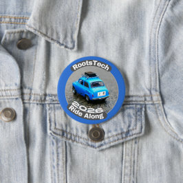 3" Custom Button for RootsTech 2026 Ride Along  缶バッジ