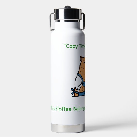 3. Cute Coffee Lover Bottle ウォーターボトル (正面)