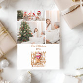 3 Cute Gingerbread  Merry Christmas  シーズンカード