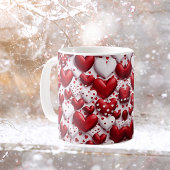 3-Dバレンタインハートデザインセラミックマグカップ コーヒーマグカップ