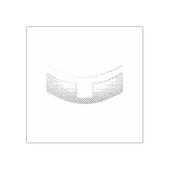 3-Dルックシルバープスティストまたは大臣カラー ラバースタンプ (インプリント)