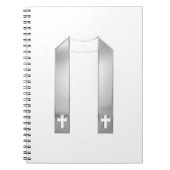 3-Dルック・シルバー坊主盗 ノートブック (正面)