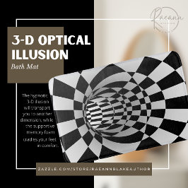 3-D光幻想浴マット バスマット