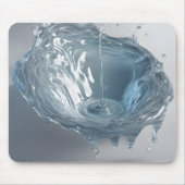 3-D水スプラッシュ マウスパッド (正面)