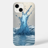 3-D水スプラッシュ Case-Mate iPhoneケース (裏面)
