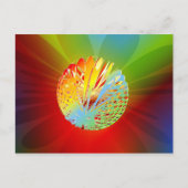 3-d球 ポストカード (正面)