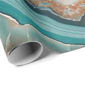 3 D瑪瑙ラッピング紙 ラッピングペーパー (ロールコーナー)