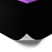 「3-D」アドベントリースキャンドル ポスター (角)