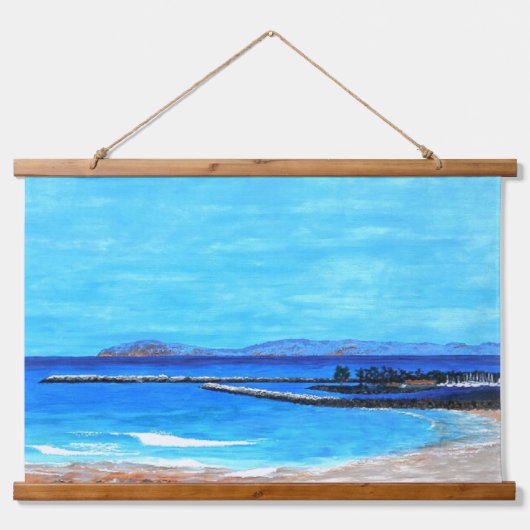 3, Danaポイントハーバー"視点" 吊り下げ型タペストリー (正面)