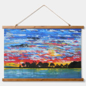 3, Danaポイントハーバー"視点" 吊り下げ型タペストリー (正面2)