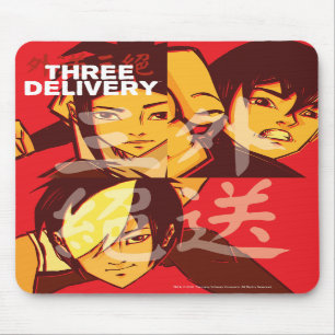 3 Delivery™のグループのマウスパッド マウスパッド