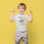 3-Estaのサードパーティの誕生日パテパーソナライズされたィック トライブレンドTシャツ