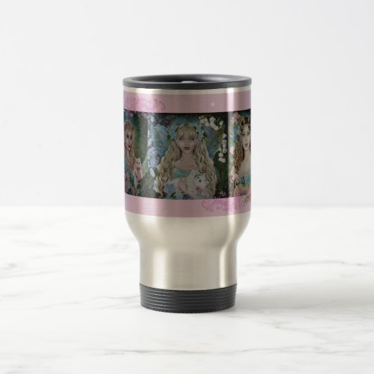 3 fairies coffee travel mug トラベルマグ (中央)