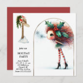 *~* 3 Fantasy Cute Sweet Woman Elf  招待状 (正面/裏面)