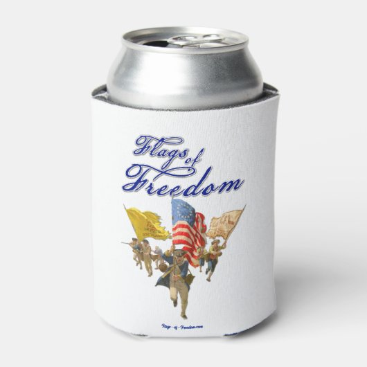 3 Flags of Freedom 缶クーラー (缶正面)