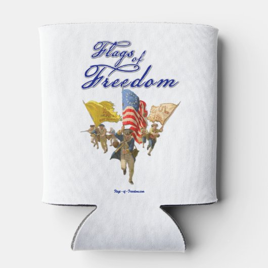 3 Flags of Freedom 缶クーラー (裏面)