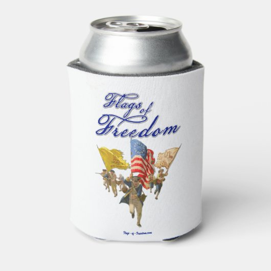 3 Flags of Freedom 缶クーラー (缶裏面)