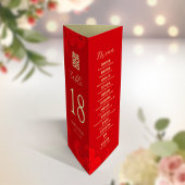 3 in 1テーブル番号、メニューとサンキューカード