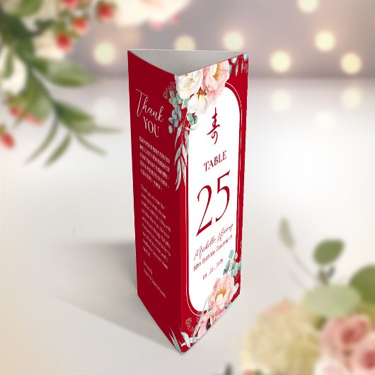 3 in 1テーブル番号、メニューとサンキューカード