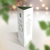 3 in 1テーブル番号、メニューとサンキューカード