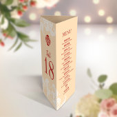 3 in 1テーブル番号、メニューとサンキューカード