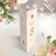 3 in 1テーブル番号、メニュー&お礼のメモ記号