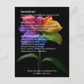 🌈3‑in‑1 Digital RSVP + Details + Adults‑Only Card エンクロージャーカード (裏面)