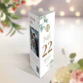 3 in 1 Table number, Menu & Photo Thank You Note