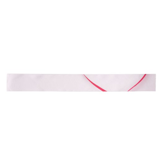 3"in satin light pink with a dark pink "Ribbon" サテンリボン (正面)
