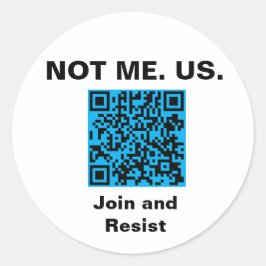 3 inch square stickers.  Sheet of 6.   ラウンドシール