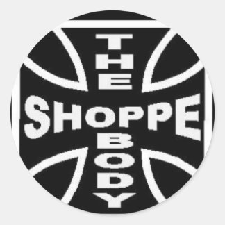 3" IRON CROSSスタンプ6/シート ラウンドシール