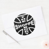 3" IRON CROSSスタンプ6/シート ラウンドシール (封筒)