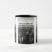 3 John 1:11 KJVバイブル聖なる書物、 経典Pic 2-Tone Mug マグカップ (中央)