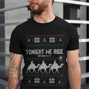 3 Kings Tonight We Ride クリスマス・アガるセーター Tシャツ