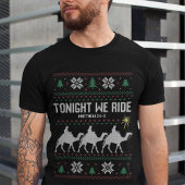 3 Kings Tonight We Ride Ugly Sweater Christmas Tシャツ