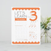 3 Learn To Draw Number 3 Teacher Home Schooling  (スタンド正面)