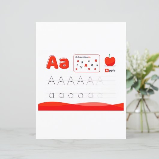 3 Learn To Spell Letter A Teacher Home Schooling (スタンド正面)