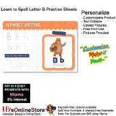 3 Learn To Spell Letter B Teacher Home Schooling