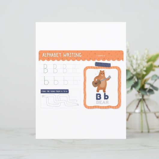 3 Learn To Spell Letter B Teacher Home Schooling (スタンド正面)