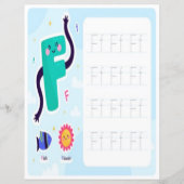 3 Learn To Spell Letter F Teacher Home Schooling (正面)